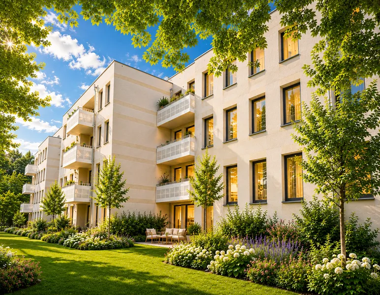 ZWEI ZIMMER BAU PENTHOUSE mit Terrasse im ruhigen Pankow // A WE05.02 — photo 1
